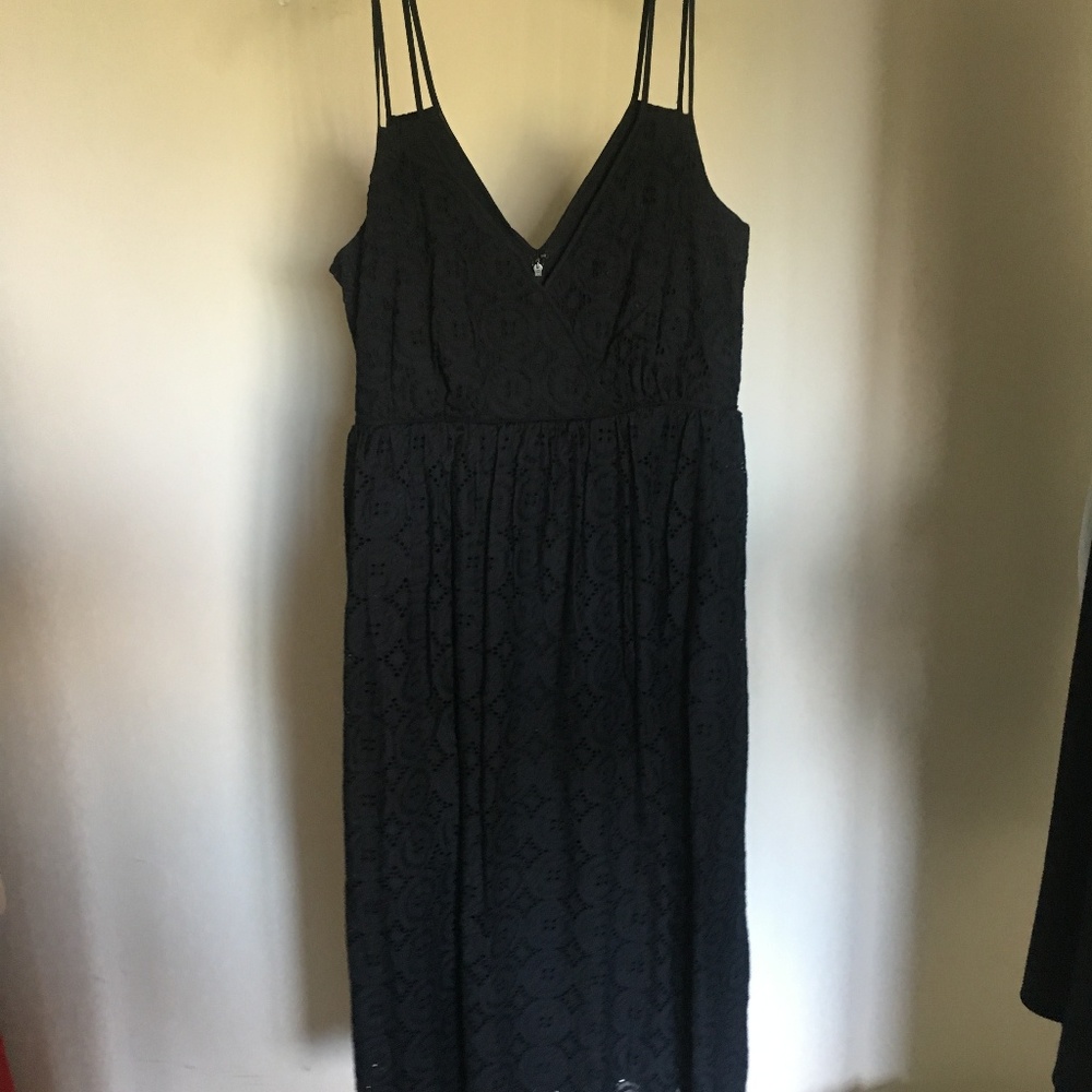 NEW J CREW Double Strap Midi Dress in Eyelet